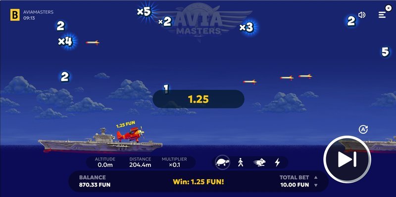 Germany - avia masters flugzeugspiel